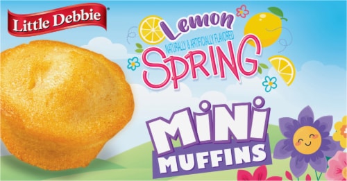 Little Debbie® Lemon Spring Mini Muffins Perspective: bottom