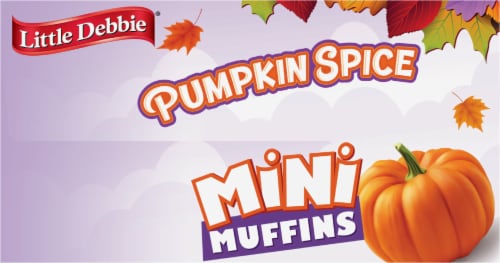 Little Debbie® Pumpkin Spice Mini Muffins Perspective: bottom