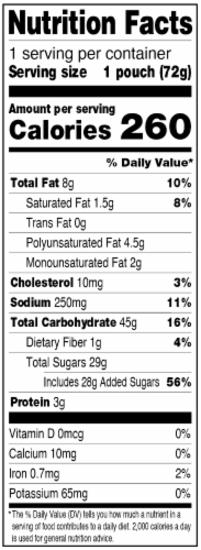 Little Debbie® Mini Blueberry Muffins Perspective: bottom