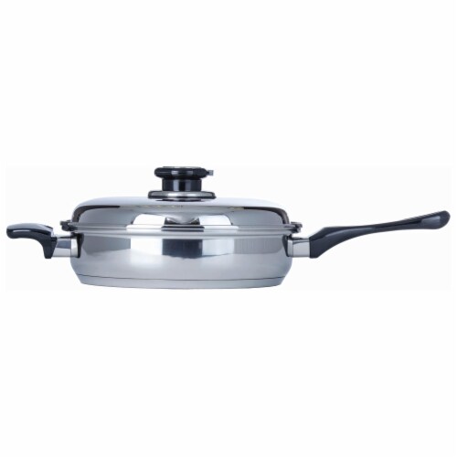 Chef's Secret 28 Piece 12-Element T304 Stainless Steel Waterless Cookware Perspective: bottom