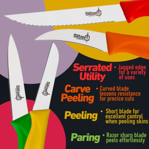 Slitzer Germany 4pc Paring/Utility Set Perspective: bottom