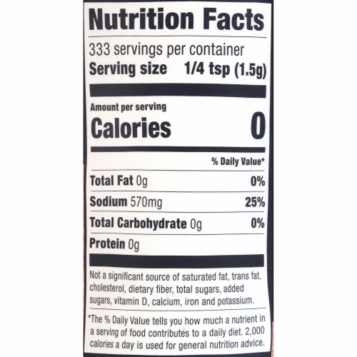 Morton® All-Natural Coarse Himalayan Pink Salt Perspective: bottom