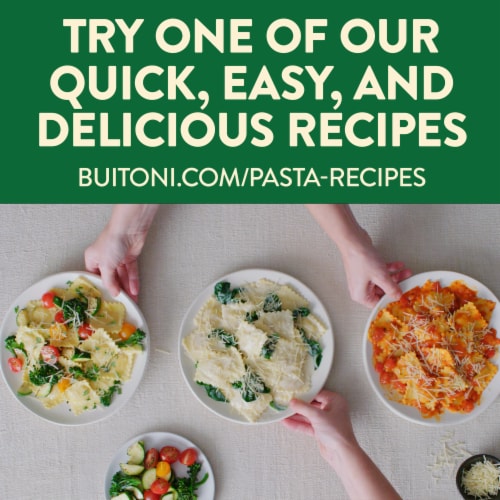 Buitoni® Four Cheese Ravioli Refrigerated Pasta Perspective: bottom