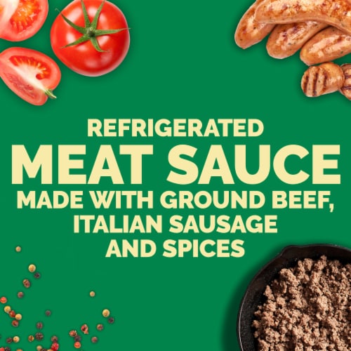 Buitoni® Meat Sauce Refrigerated Pasta Sauce With Real Ground Beef and Italian Sausage Perspective: bottom