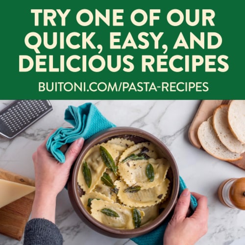 Buitoni® Mushroom Agnolotti Refrigerated Pasta Perspective: bottom