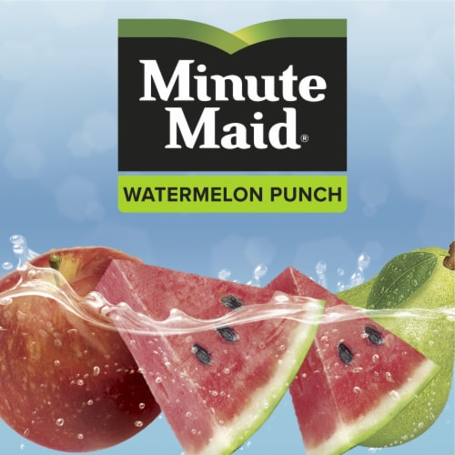 Minute Maid Watermelon Fruit Juice Drink Perspective: bottom