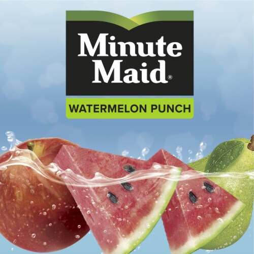 Minute Maid Watermelon Fruit Juice Drink Perspective: bottom