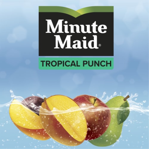 Minute Maid Tropical Punch Fruit Juice Drinks Perspective: bottom