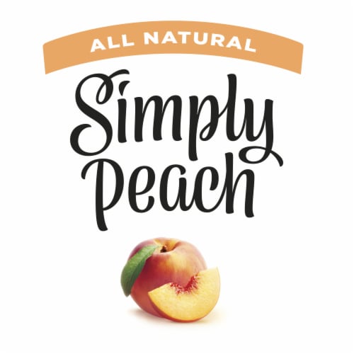 Simply Peach All Natural Juice Perspective: bottom