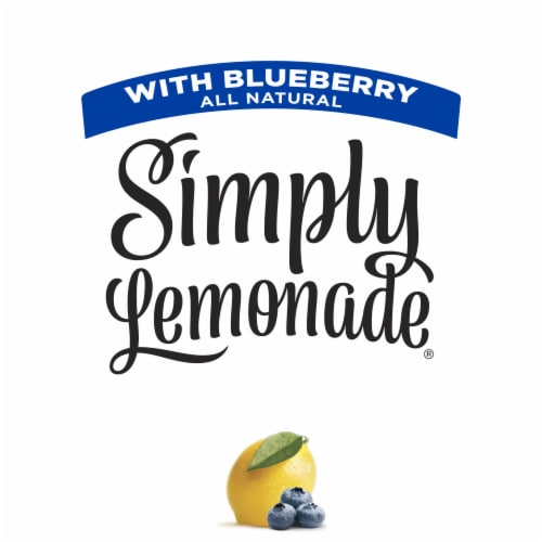 Simply Lemonade With Blueberry All Natural Non-Gmo Perspective: bottom