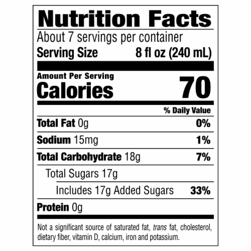 Minute Maid Premium Lemonade 100% Natural Flavors Perspective: bottom