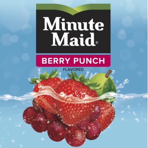 Minute Maid Berry Punch Flavored Fruit Juice Perspective: bottom