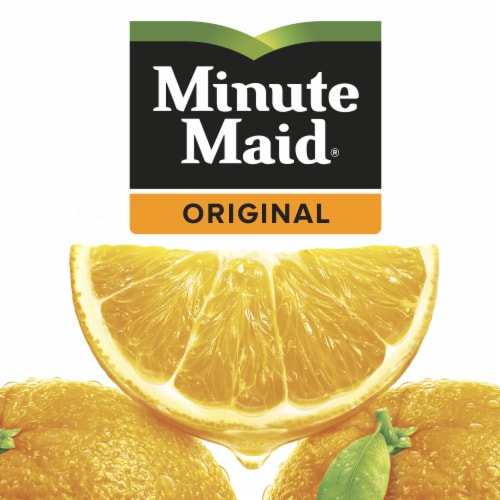 Minute Maid Orange Juice Fruit Juice Drink Perspective: bottom
