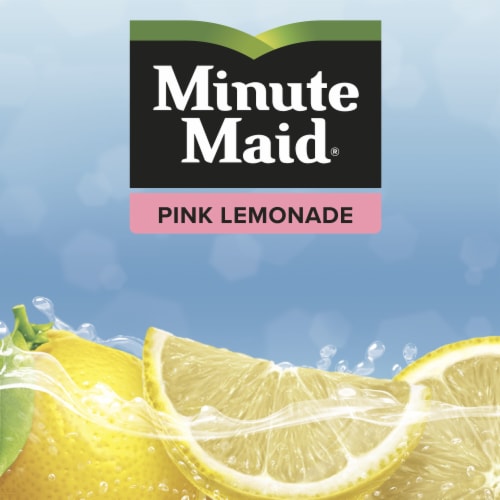 Minute Maid Pink Lemonade Fruit Drink Perspective: bottom