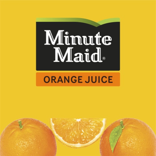 Minute Maid Orange Juice Drinks Perspective: bottom