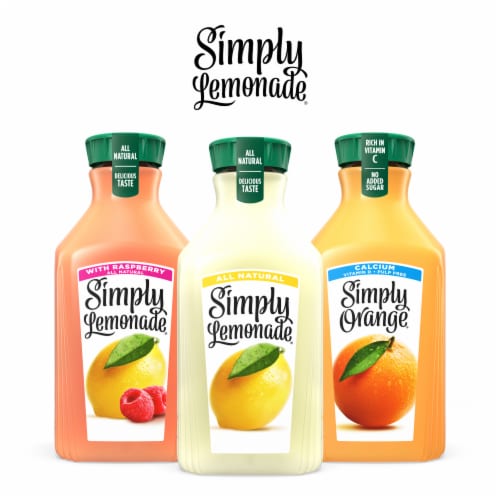 Simply® Lemonade Bottle Perspective: bottom