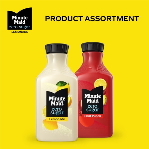 Minute Maid® Zero Sugar Lemonade Bottle Perspective: bottom
