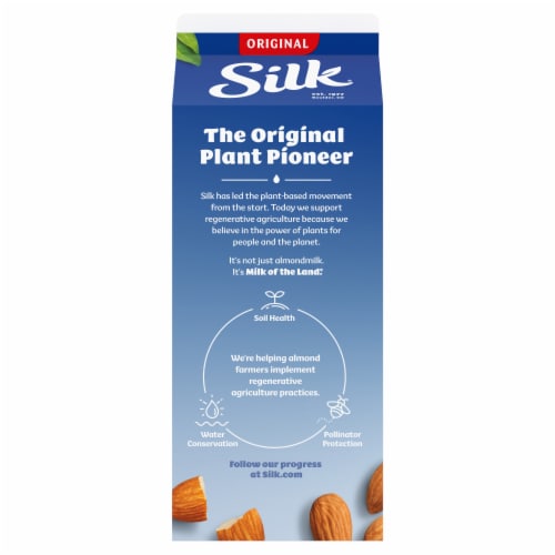 Silk® Original Almond Milk Perspective: bottom