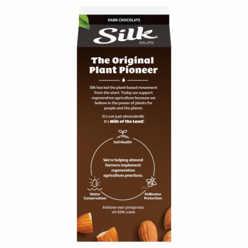 Silk Dark Chocolate Almond Milk Perspective: bottom