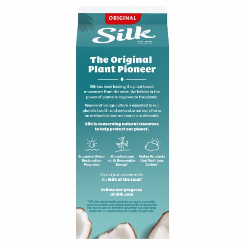 Silk Original Coconut Milk, .5 gal Kroger