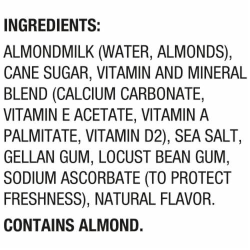 Silk Dairy Free Shelf Stable Vanilla Almond Milk Perspective: bottom