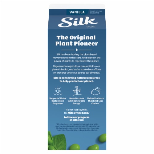 Silk Vanilla Soymilk Perspective: bottom