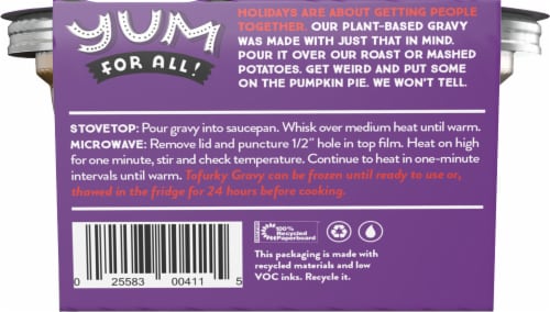 Tofurky® Vegan Savory Gravy Perspective: bottom