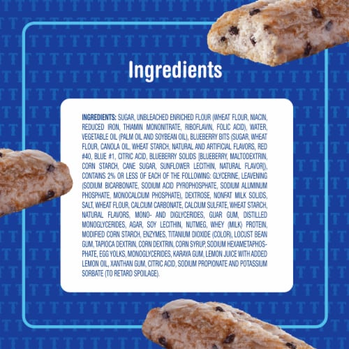 Tastykake Glazed Lemon Blueberry Flavored Dipp'n Sticks Lemon Blueberry Donut Sticks Perspective: bottom
