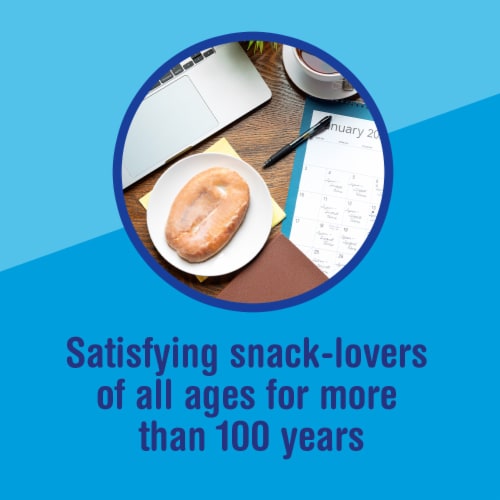 Tastykake Glazed Honey Bun Individually Wrapped Pastry Snack Perspective: bottom