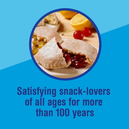 Tastykake Glazed Cherry Pie Individually Wrapped Snack Fruit Pie Perspective: bottom