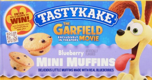 Tastykake® Blueberry Mini Muffins Perspective: bottom