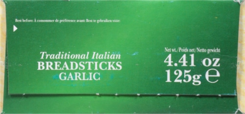 Paskesz® Garlic Traditional Italian Breadsticks Perspective: bottom