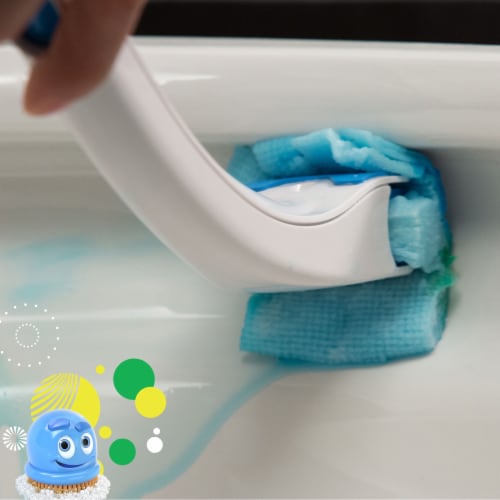 Scrubbing Bubbles® Fresh Brush® Citrus Flushable Refills Perspective: bottom