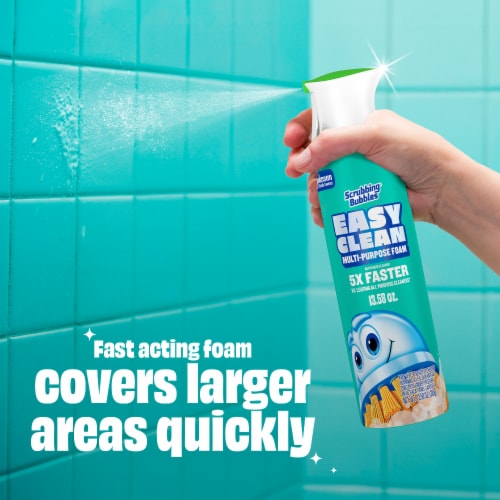 Scrubbing Bubbles Easy Clean Multi-Purpose Cleaner, Continuous Spray Can, 13.58 oz Perspective: bottom