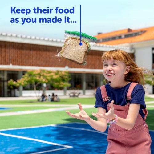 Ziploc® Sandwich Bags with EasyGuide™ 270 Count Perspective: bottom