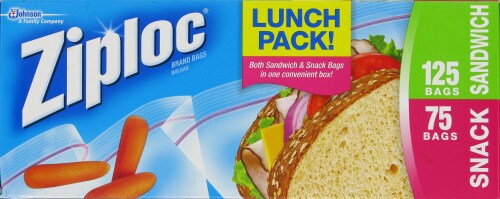 Ziploc Lunch Pack Perspective: bottom