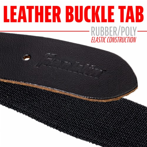 Franklin MLB Baseball Belt - Black Perspective: bottom