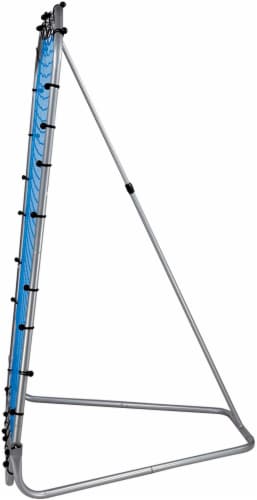 Franklin MLB Adjustable Infinite Angle Return Net - Black/Blue Perspective: bottom