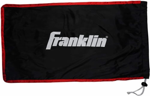 Franklin All-Sport Backstop and Target Net - Black/White/Red Perspective: bottom