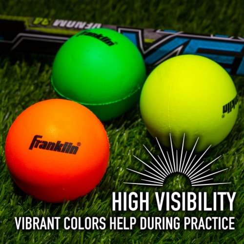 Franklin Youth Lacrosse Balls - 3 Pack Perspective: bottom