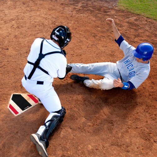 Franklin MLB Deluxe Hi-Viz Pitcher's Training Plate Perspective: bottom