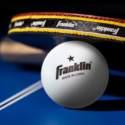 Franklin 1 Star Table Tennis Balls - White Perspective: bottom
