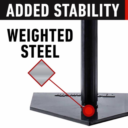 Franklin MLB® Heavy Duty Batting Tee - Black Perspective: bottom