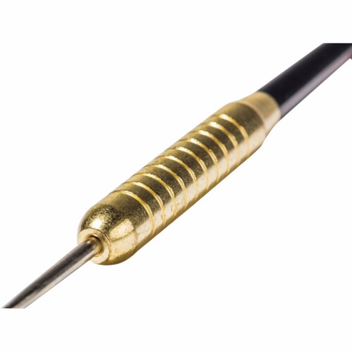 Franklin Steel Tip Dart Set - Black / Red Perspective: bottom