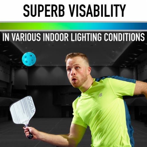 Franklin Blue Pickleball Balls Perspective: bottom