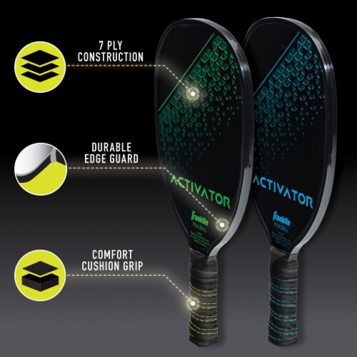 Franklin® Sports Activator Two-Player Pickleball Set Perspective: bottom