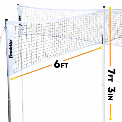 Franklin® Quad Volleyball Set Perspective: bottom