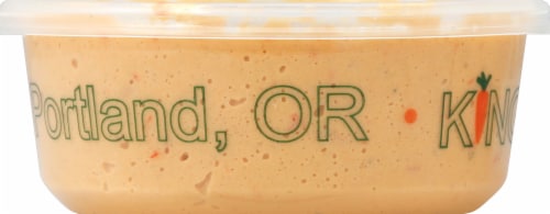 King Harvest Roasted Red Pepper Hummus Perspective: bottom