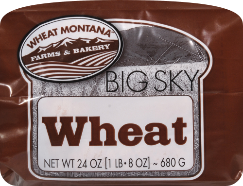 Wheat Montana Farms & Bakey Big Sky Wheat Bread Perspective: bottom
