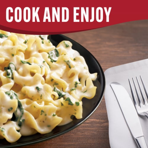 Smart Ones Pasta with Ricotta & Spinach with Creamy White Sauce Frozen Meal Perspective: bottom